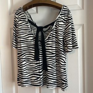 Zebra striped shirt